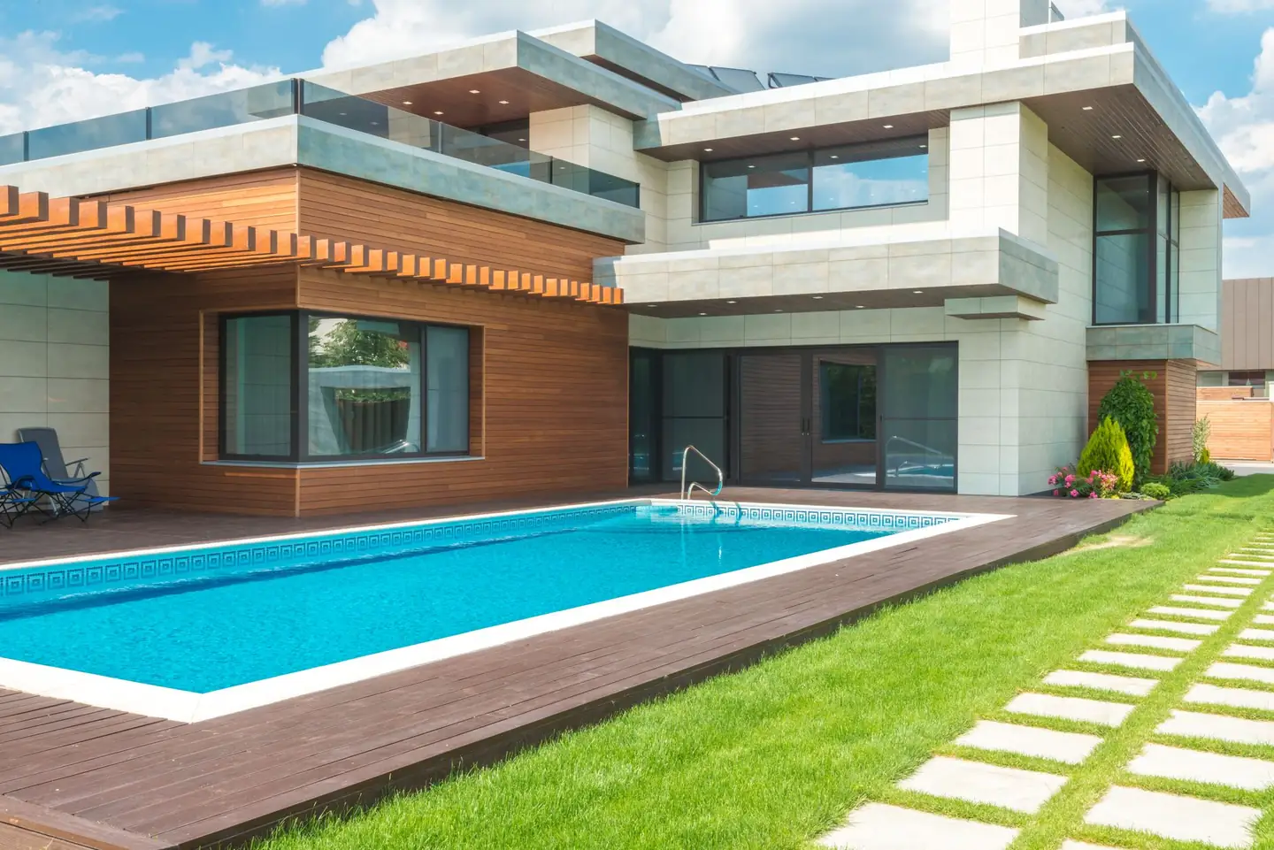 Swimming pool built in Bombay, NSW